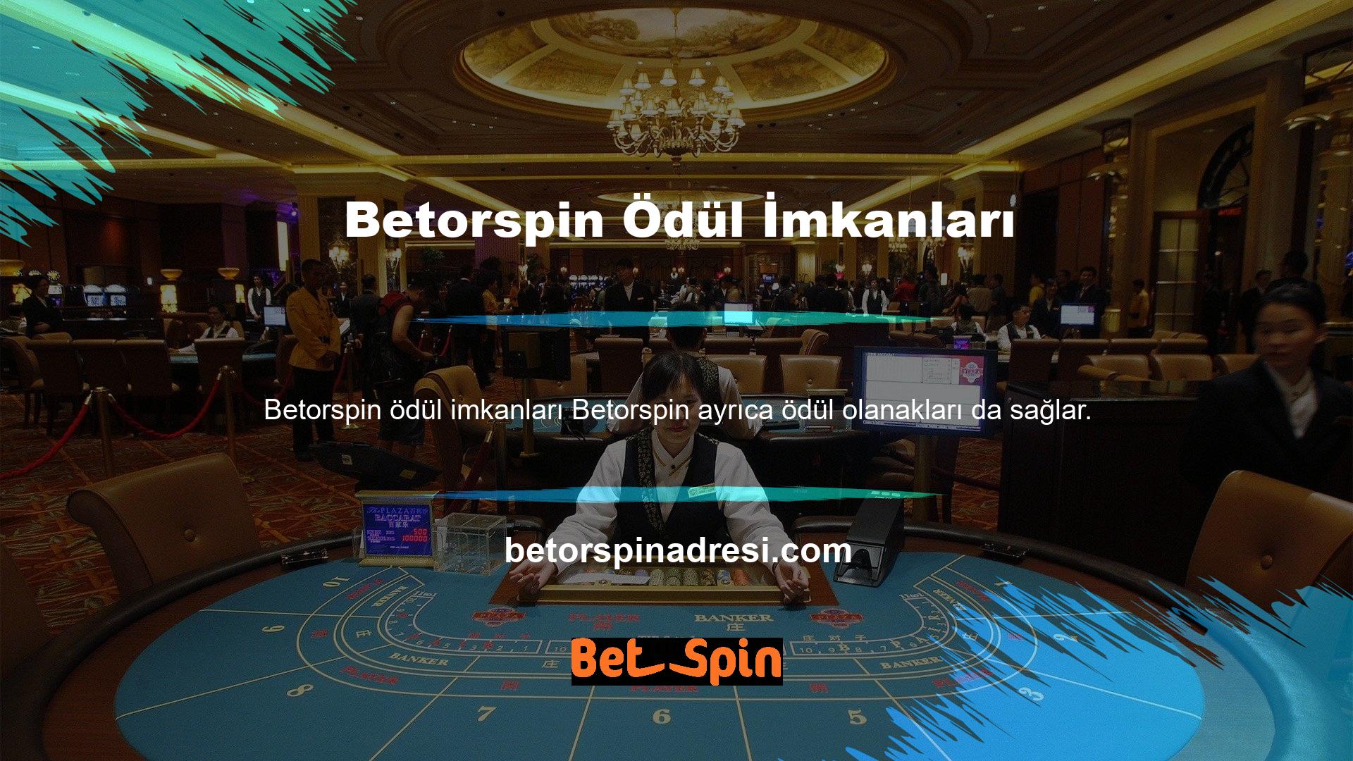 Ayrıca çevrimiçi bahis ve casino siteleri arasında öne çıkıyor